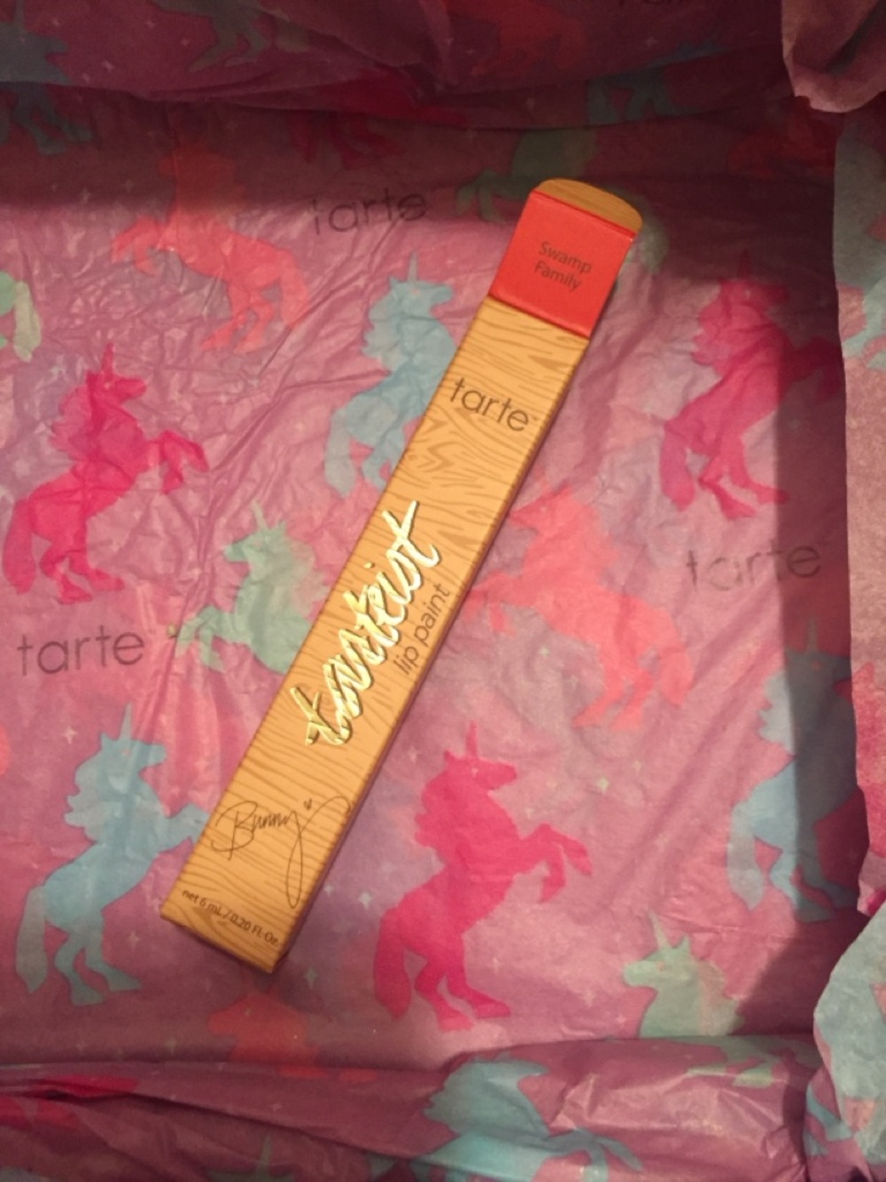 Tarte Tarteist Swamp Family lip paint bunny NIB